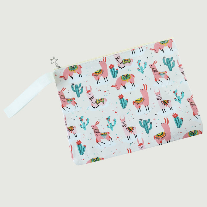 Printed Zipper Pouch (26 × 21 cm, 1 Pc) by Your Brand