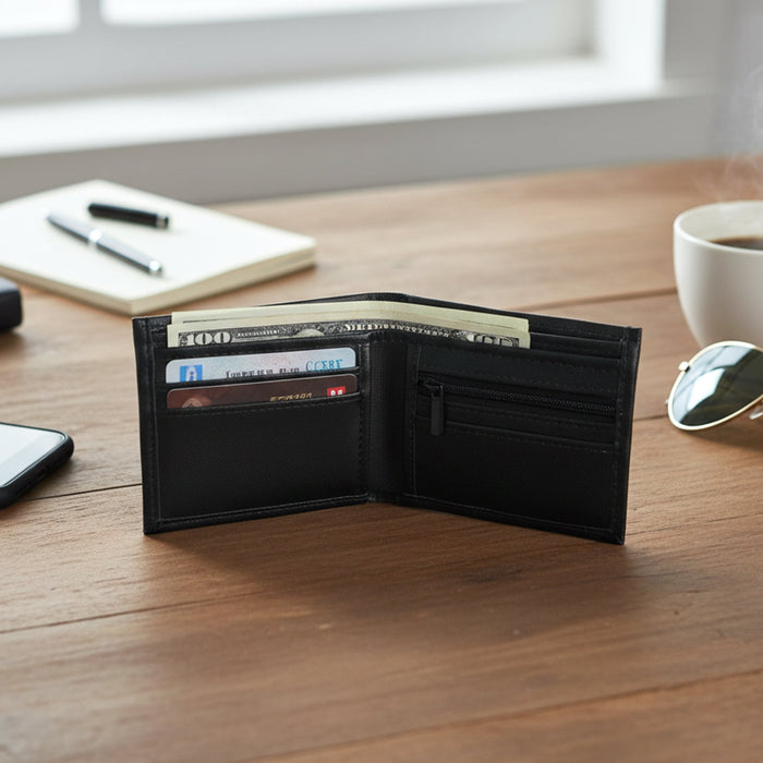 Classic Gents Bi-Fold Wallet (1 Pc) by Your Brand