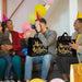 Birthday Gift Bag with Gold Shiny Stars, Reusable Party Gift Bags (1 Pc) by Your Brand