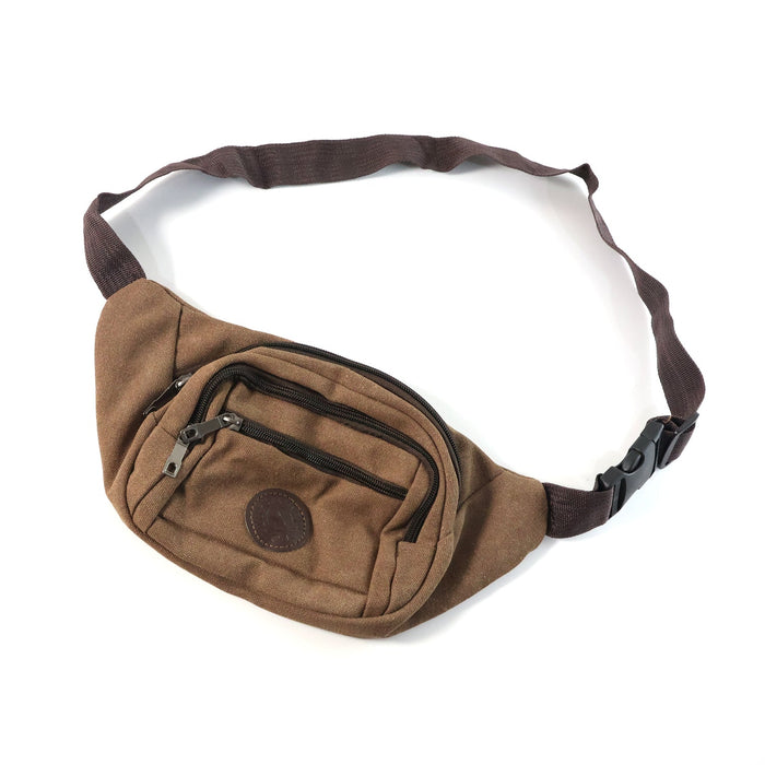Stylish Canvas Waist Bag for Men & Women (1 Pc) by Your Brand