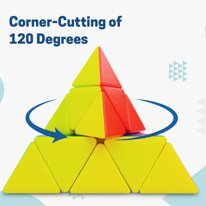 High-Speed Triangle Puzzle Cube (1 Pc) by Your Brand