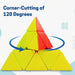 High-Speed Triangle Puzzle Cube (1 Pc) by Your Brand