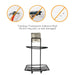 2-Layer Stainless Steel Soap Rack – Bathroom Organizer for Holding Soaps by Your Brand