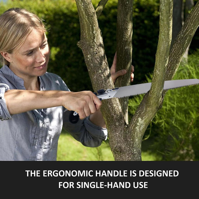 Hand Pruning Saw For Tree Branch Cutter (1 Pc / With Cover / 50 Cm Long) by Your Brand