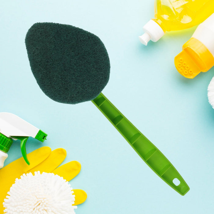 Scrubber Hockey with Long Handle (1 Pc) by Your Brand