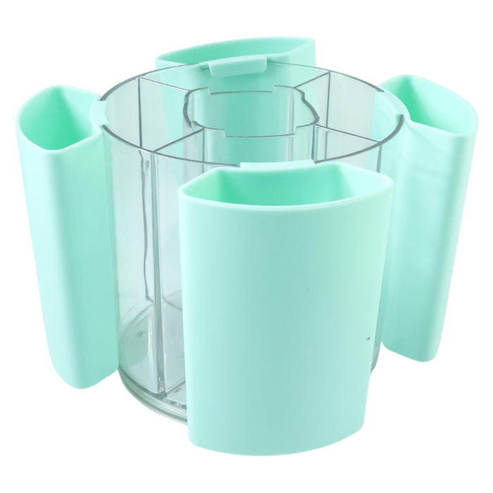 Multipurpose 5 Compartment Rotating Pen Holder (1 Pc) by Your Brand