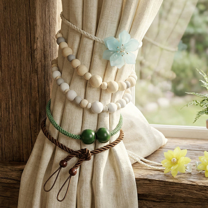 Decorative curtain band for living room