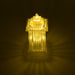 LED lantern light with crystal design for festive decorations