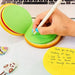 Burger Shaped Note / Sticky Notes / Memo Notes, Unique Mini Notes (Multicolor) by Your Brand
