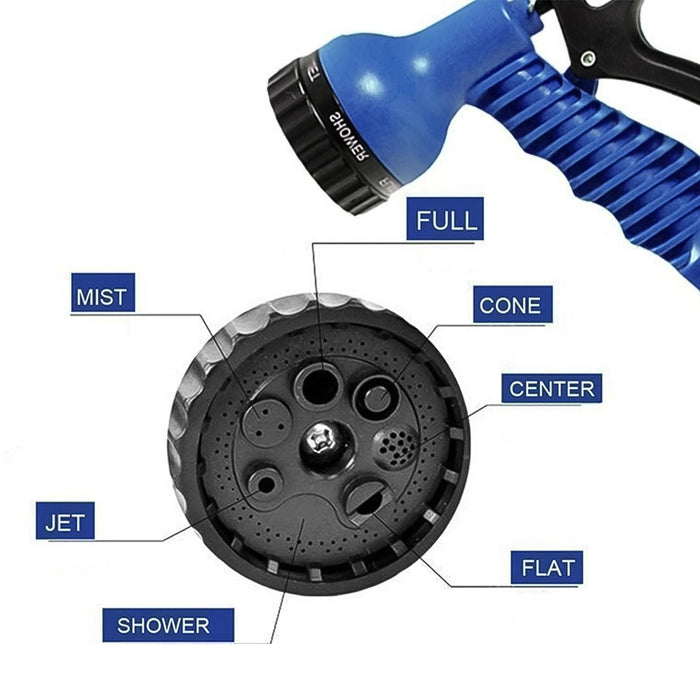 Expandable Magic Garden Hose with Spray Gun, Approx 4 Metre Pipe (1 Set / Mix Color) by Your Brand