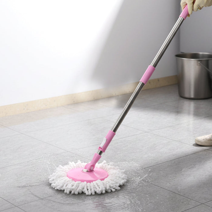 Quick Spin Mop With Steel Spin, Bucket Floor Cleaning, Easy Wheels & Big Bucket, Floor Cleaning Mop with Bucket by Your Brand