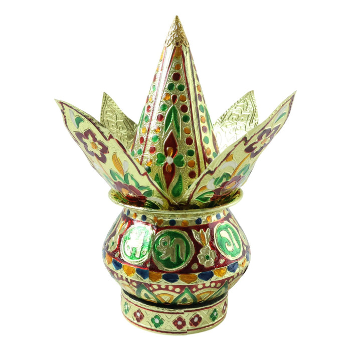 Traditional Decorative Pooja Kalash (1 Set) by Your Brand