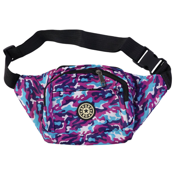 Stylish Camouflage Print Waist Bag (1 Pc) by Your Brand