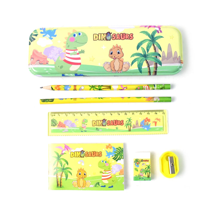 Dinosaur Printed Kids Stationery (Set) by Your Brand