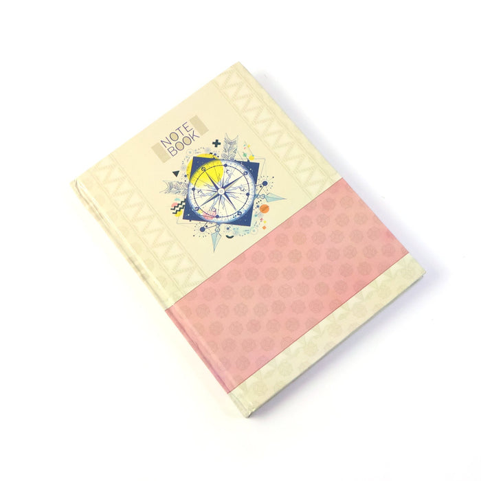 Hardbound Diary & Notebook (1 Pc / 100 Pages / 240x180mm) by Your Brand