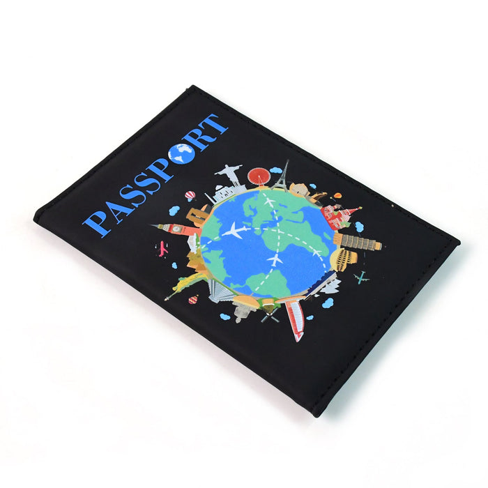 Stylish Printed Passport Holder Cover (1 Pc) by Your Brand