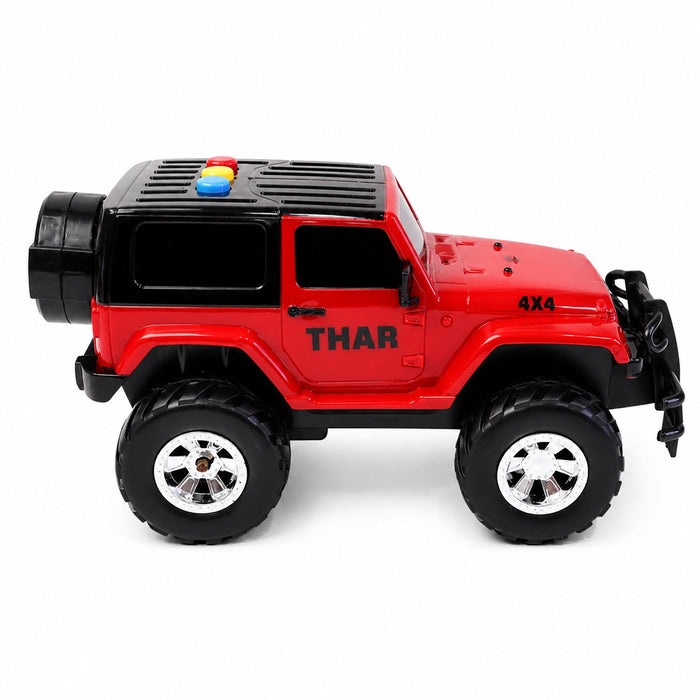 Kids Hunter Off-Road Friction Powered Toy Jeep Car (1 Pc) by Your Brand