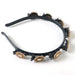 luxury gold hairband accessory