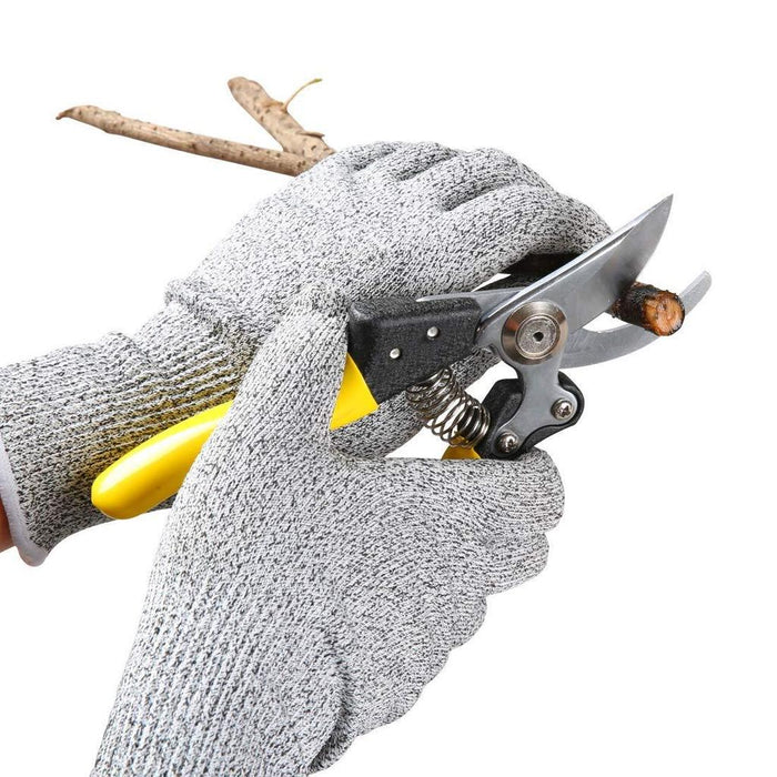 Anti Cutting Resistant Hand Safety Cut-Proof Protection Gloves (Multicolour) by Your Brand