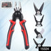 5 in 1 Wire Stripper Pliers Set Soft Grip, Anti-Slip, Alloy Steel, Cutting & Stripping by Your Brand