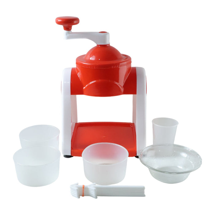 Portable shaved ice maker