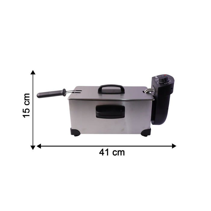 Orbit Heavy Duty 2000W Deep Fryer with 3 Litre Oil Capacity