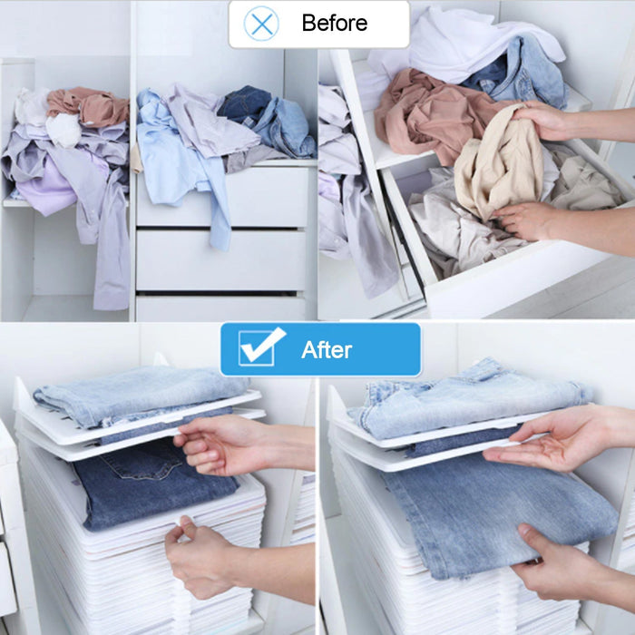 Cloth Organizer for Neat Fabric Storage – Ideal for Home & Ironing Shops (1 Pc, MOQ: 10) by Your Brand