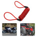 3-Digit Travel Combination Lock of Zinc Alloy, Small Safe Combination Padlock Resettable Number Lock Small Colorful Code Locks for Lockers Suitcases Luggage With Safety Lanyard Spring Coil Wire Disc Brake Lock Reminder Cable by Your Brand