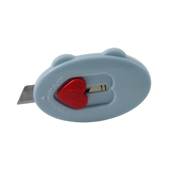 Mini Utility Cutter / Knife with Heart-Shaped Safety Lock (1 Pc) by Your Brand