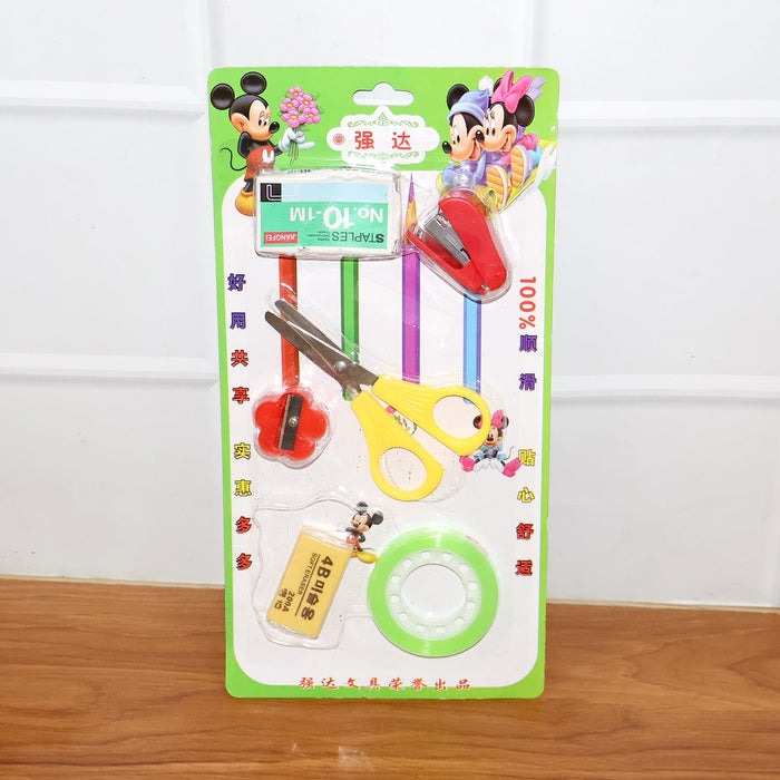 6 in 1 Multipurpose Mini Stationery Kit for Students by Your Brand
