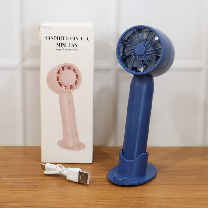 Rechargeable Mini Handheld Fan (1 Pc) by Your Brand
