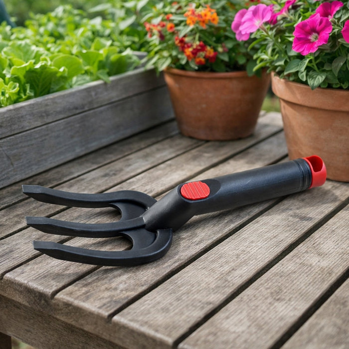 Heavy Duty Garden Hand Cultivator Fork 27.5 Cm (1 Pc) by Your Brand