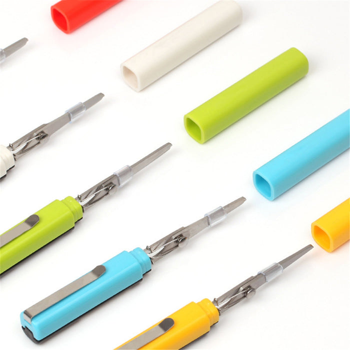 Pen Scissor Used To Be A Normal Scissor With An Attractive Pen Shaped Design. by Your Brand