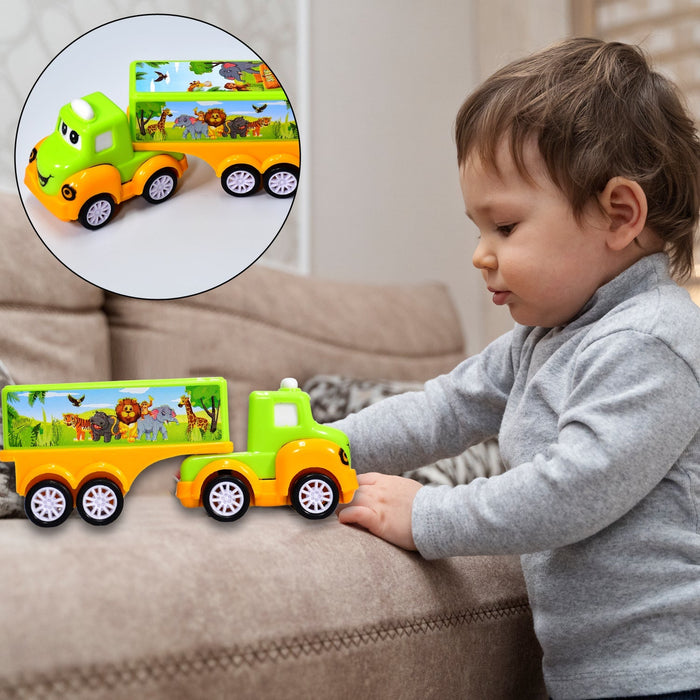 Small Green and yellow Toy Truck. by Your Brand