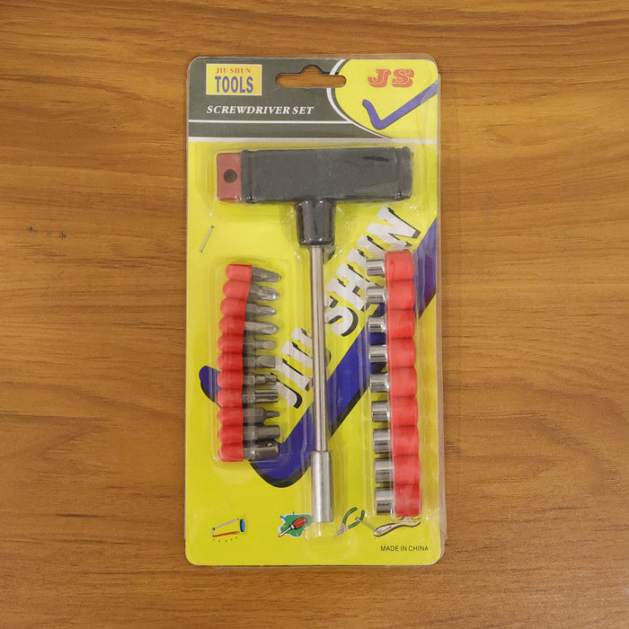 T Handle Screwdriver Tool Kit Set (1 Set) by Your Brand