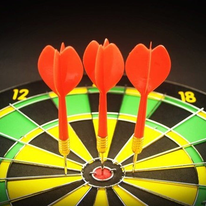 Small 3 Pcs Dart Set for Dart Board – Indoor & Outdoor Game for Kids (3 Darts) by Your Brand