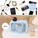 3-IN-1 Waterproof Transparent Travel Toiletry Bag Set by Your Brand