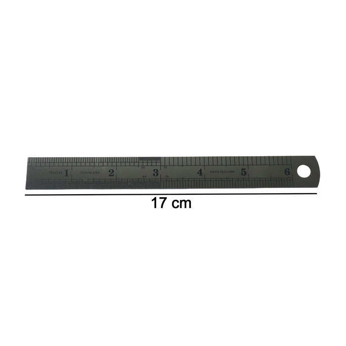 Precision Measuring Ruler Scale (15 cm ,1 Pc) by Your Brand