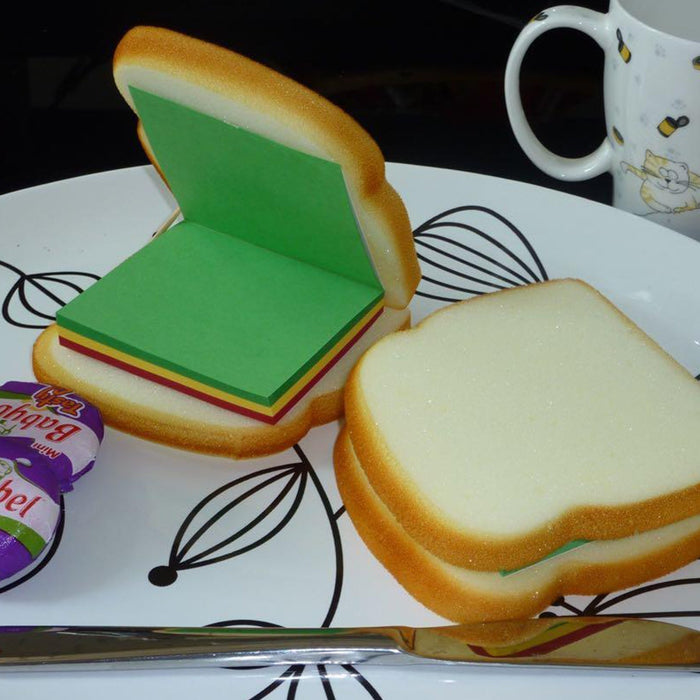 Sandwich Shaped Note / Sticky Notes / Memo Notes, Unique Mini Notes (Multicolor) by Your Brand