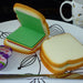 Sandwich Shaped Note / Sticky Notes / Memo Notes, Unique Mini Notes (Multicolor) by Your Brand