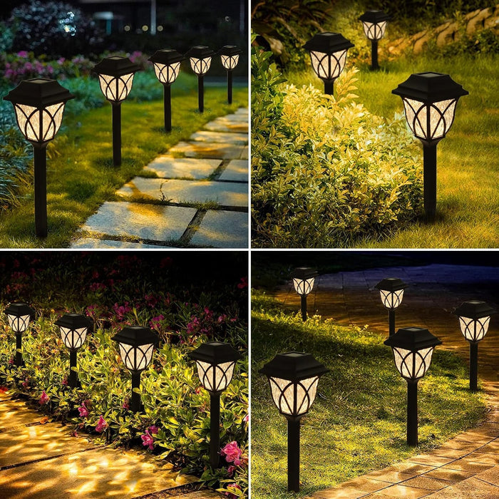 Solar Pathway Lights Outdoor Garden Lights (2 Pcs Set) by Your Brand