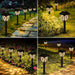 Solar Pathway Lights Outdoor Garden Lights (2 Pcs Set) by Your Brand
