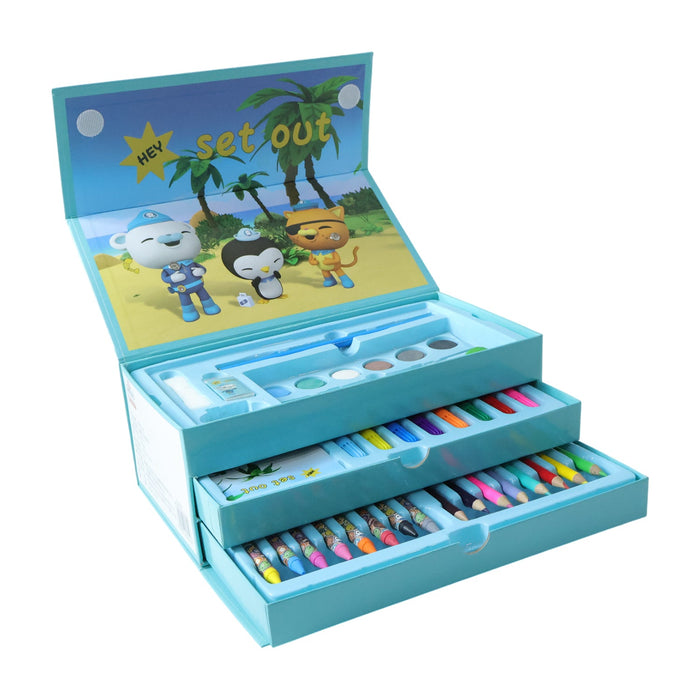 Drawing Kit Box for Kids with Colors & Tools (1 Pc) by Your Brand
