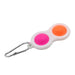 Simple Dimple Fidget Toy Mini Keychain by Your Brand