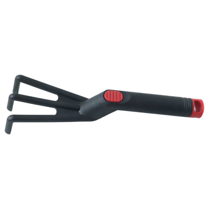 Hand Garden Cultivator Rake Plastic Gardening Tool (1 Pc, 27 Cm) by Your Brand