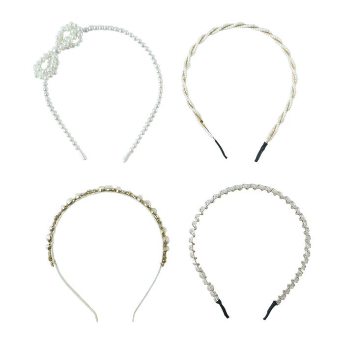 Party wear pearl hair accessory