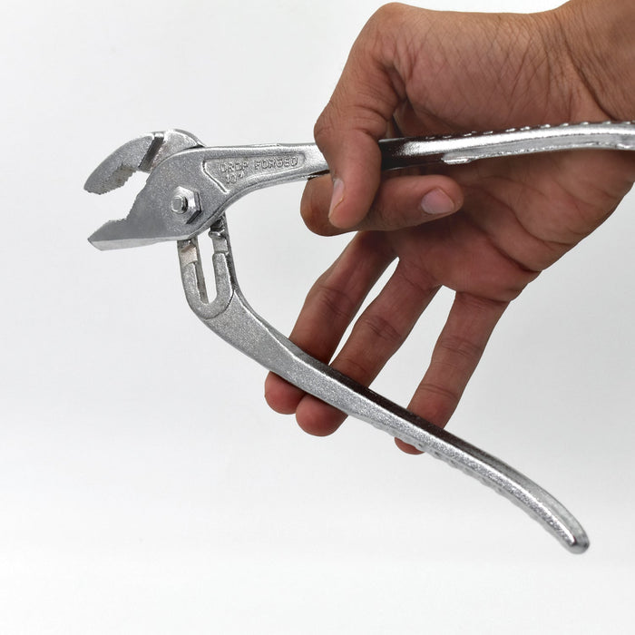 Hand Tool - Water Pump Adjustable Plier Wrench Slip Joint Type, Chrome Plated by Your Brand