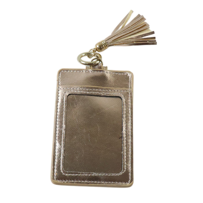 PU Leather Card Holder Wallet with Button Strap (1 Pc) by Your Brand