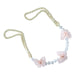 Designer floral curtain accessory
