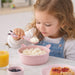 Cartoon design kids feeding bowl